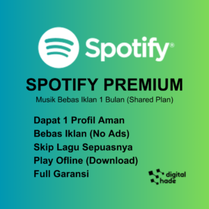 Tambahkan judul (2) Spotify Premium 1 Bulan – Tanpa Iklan | Garansi Aktif | Fast Delivery