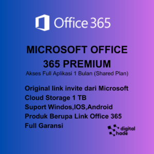 Tambahkan judul (4) Office 365 Premium 1 Bulan – Word, Excel, PPT | Bergaransi